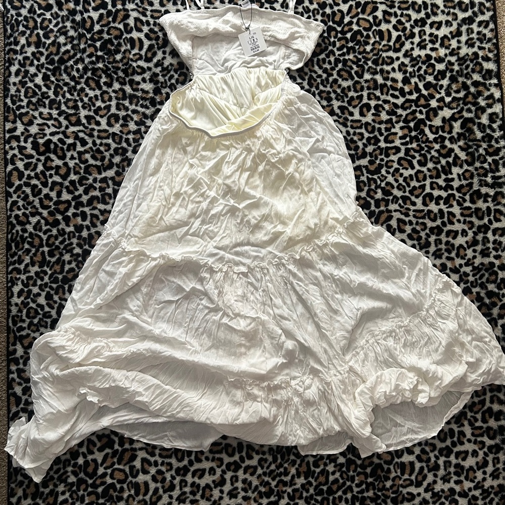 Elegant White Kids Dress